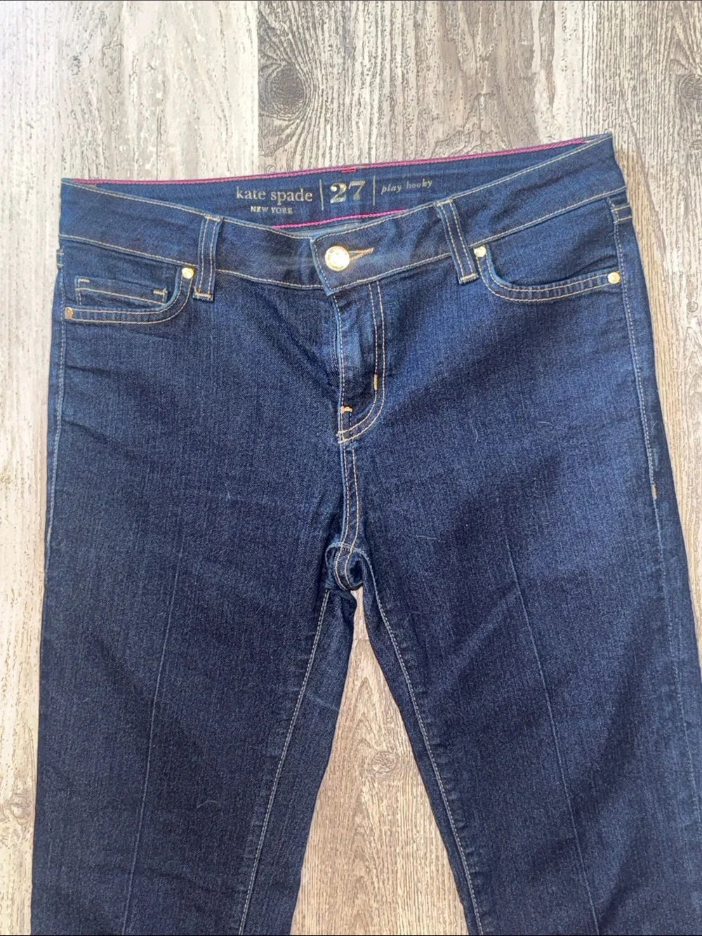 kate spade Dark Blue Women's Straight-Leg Jeans